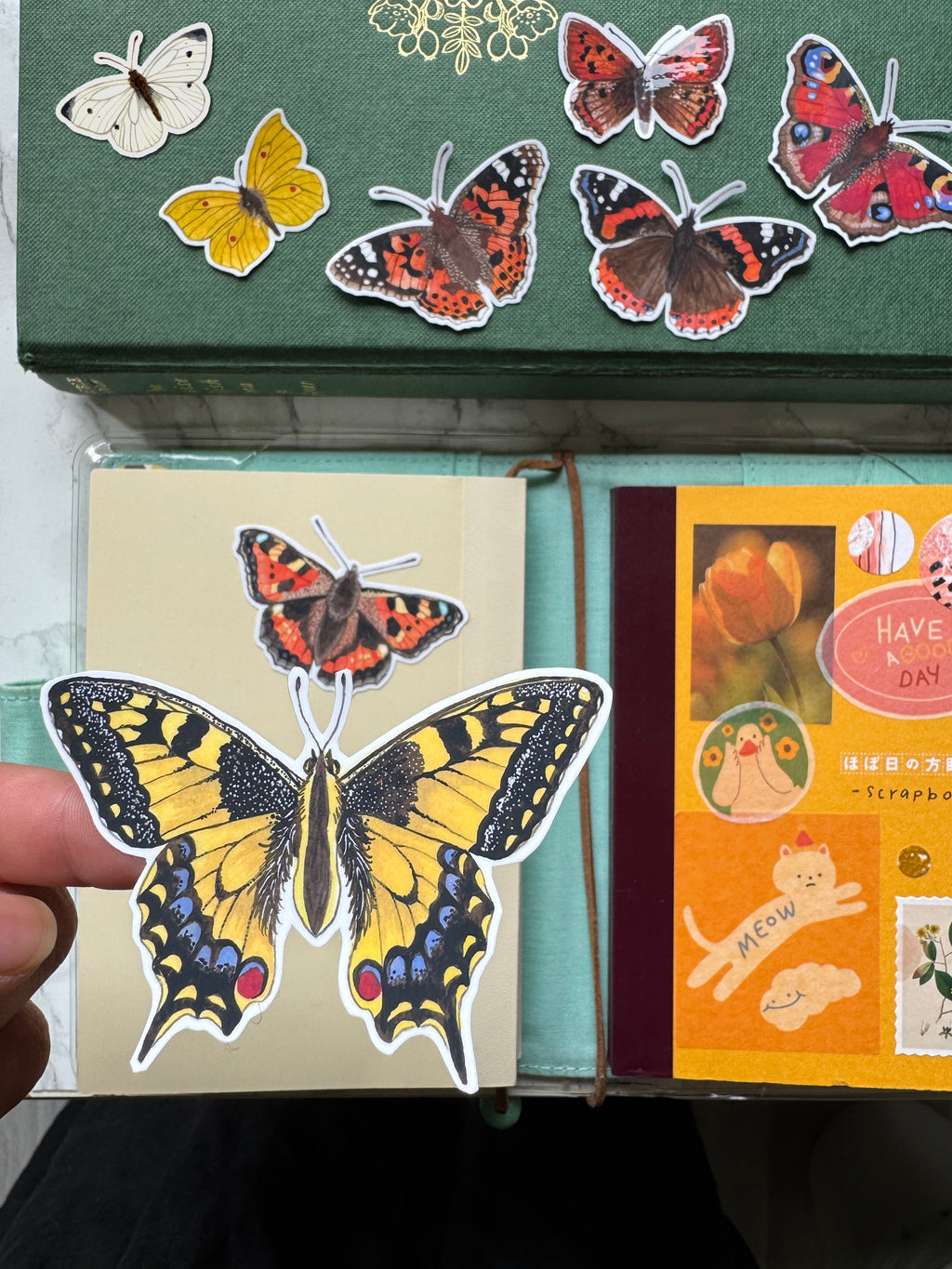 Sticker Set: Butterflies (8 pieces)