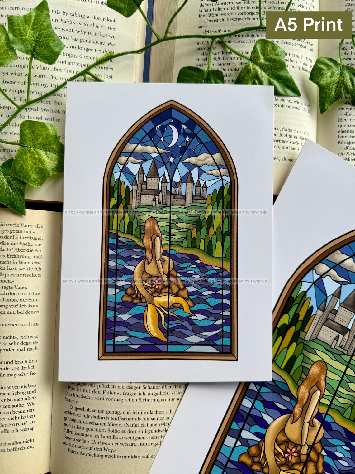 Meerjungfrau Fenster / Fehlerhaft / Finaler Ausverkauf